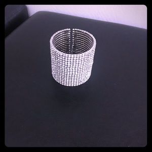 Thick sparkle bangle